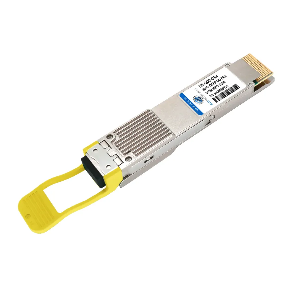 [EN-QDD-DR4-NA] 400G DR4 QSFP-DD 1310nm 500m DOM MPO-12/APC SMF Transceiver, Nokia